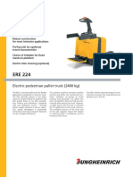 Electric Pedestrian Pallet Truck (2400 KG)