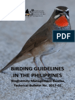 Birding Guidelines in The Philippines - DENR - Feb 2018