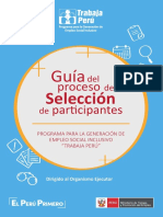 Guia Del Proceso de Seleccion de Participantes