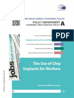 The Use of Chip Implants - For Workers