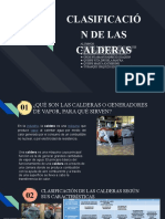 Clasificación de Las Calderas - Renato Briceño