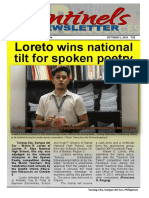 Loreto: Wins National Tilt For Spoken Poetry
