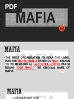Mafia Terminology and Slang Glossary | PDF | American Mafia | Crime ...