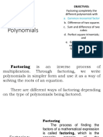 Grade 8 - Factoring-Polynomials