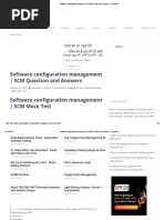 Software Configuration Management - SCM Question and Answers - Trenovision