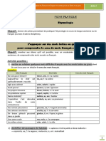 Fiche Pratique Etymologie 8297