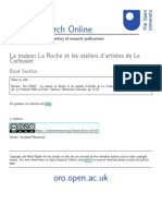 Open Research Online: La Maison La Roche Et Les Ateliers D'artistes de Le Corbusier