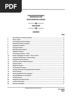 Annexure - 27 Stock Inventory Control