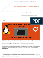 Terminales Online de Gnu - Linux para Practicar Comandos Desde El Navegador - Ubunlog