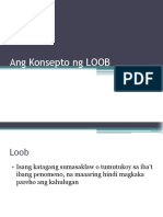 Ang Konsepto NG LOOB