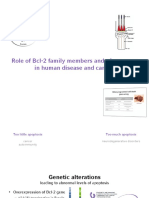 Role of Bcl-2 Family Members and of Caspases in Human Disease and Cancer