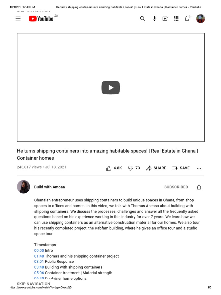 He Turns Shipping Containers Into Amazing Habitable Spaces! Real