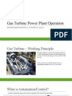 Gas Turbine Power Plant Operation - I&C