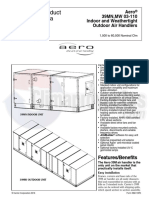 Product Data: Aero 39MN, MW 03-110 Indoor and Weathertight Outdoor Air Handlers