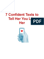 7 Confident Texts to Tell Her You Like Her
