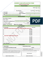 Agsmeis Loan Application Form: Personal Details