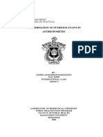 Measuring Nutrition Status Using Anthropometry