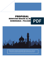 Proposal Pembangunan Masjid Al-Ikhlas