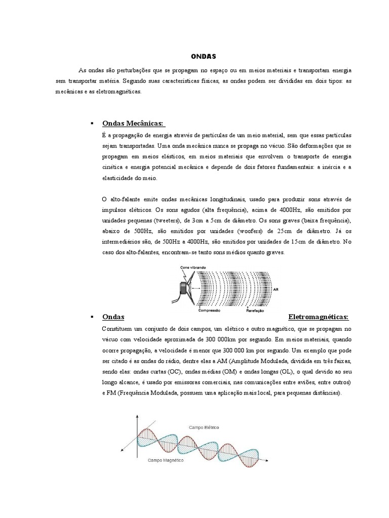 Fichamento Ondas | PDF | Ondas | Frequência, image size:768x1024
