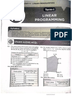 Maths Sample Paper Linear Programming