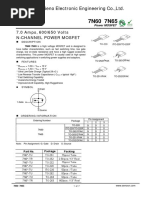 7N60 7N65 Data Sheet