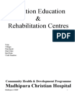 Nutrition Education and Rehabilitation Centre - Workbook 