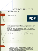 REGIMEN SIMPLIFICADO DE CONFIANZA (BL)