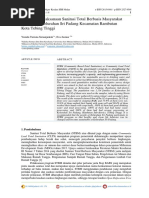 Gambaran Pelaksanaan Sanitasi Total Berbasis Masyarakat (STBM) Di Kelurahan Sri Padang Kecamatan Rambutan Kota Tebing Tinggi