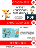 Actos y Condiciones Subestandar