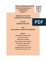 Reclutamiento y Selección de Personal