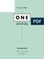 PORCELANITE DOS - Catálogo One 2021