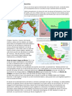 Riesgos sísmicos y volcánicos en México