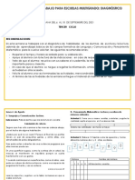 Tercer Ciclo Diagnóstico 2021