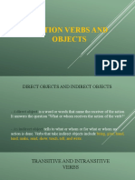 Action Verbs and Objects-Practices