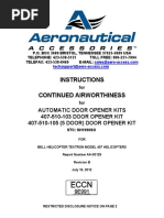 Instructions Continued Airworthiness