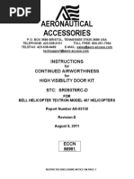 Aeronautical Accessories: Instructions Continued Airworthiness High Visibility Door Kit STC: SR09376RC-D