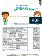 Planeación Multigrado 13-17 Septiembre 2021