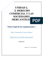UNIDAD II_DERECHO COMERCIAL Y LAS SOCIEDADES MERCANTILES