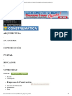 Ejecución de Muros Pantalla - Construcción