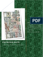 Exchange Rate: A Short Essay On The Price of Currency