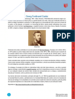 Biografía de Georg Cantor