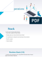 Understanding Stack Operations and Procedures in Assembly Language