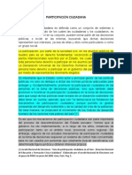 Sesión 4 PARTICIPACIÓN CIUDADANA