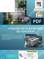 Unidades de Albañilería de Concreto