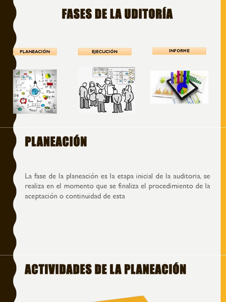 Fases de La Auditoria | PDF | Auditoría | Planificación