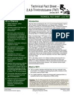 Technical Fact Sheet - 2,4,6-Trinitrotoluene (TNT) : at A Glance