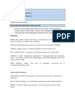 Teoria Literaria IV - Acuerdos para Examen Final