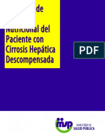 Protocolo Manejo Nutricional Paciente Cirrosis Hepatica Descompensada