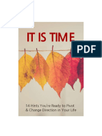 It Is Time PDF