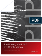 Underground PhP and oracle